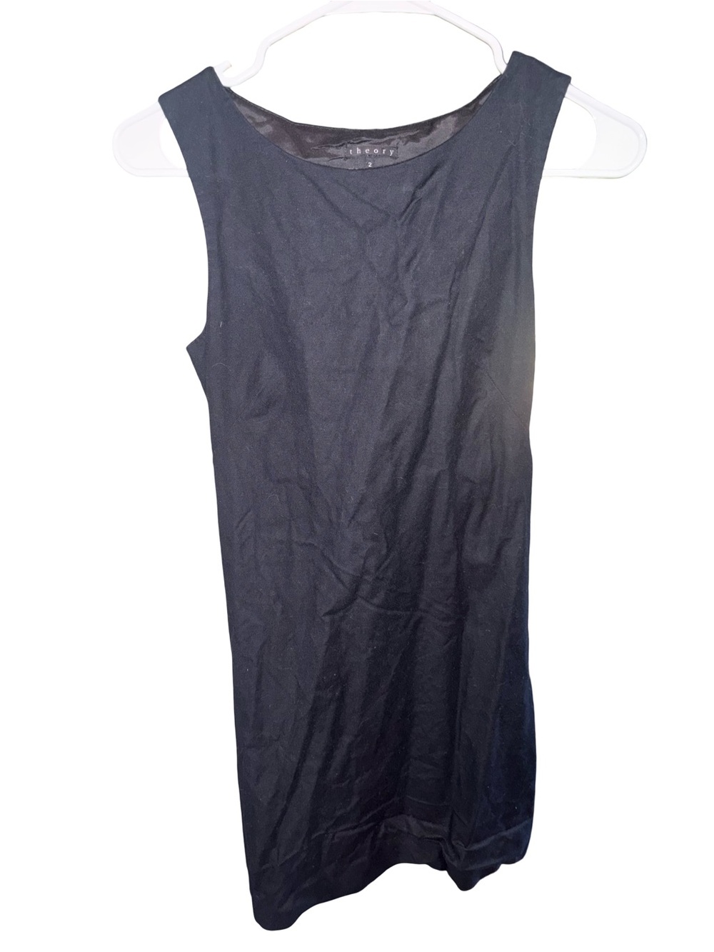 Theory women’s Black Sleeveless dress